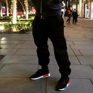 TOTIDE tide brand men's trousers and loose pants pants with Shawn Yue upon receiving cashmere sport Wei pants