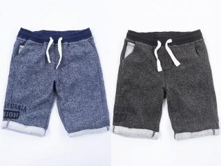外贸童装80%棉薄毛圈面料短裤男童中裤夏中大童运动裤儿童裤夏装