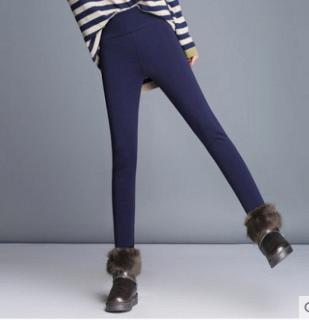 2016冬外穿打底裤女加绒加厚高腰弹力收腹显瘦保暖女裤子铅笔小脚