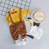 0 baby clothes 1 year old boy fashionable handsome belt trousers suit 2 boys spring clothes 3 children spring and autumn two sets
