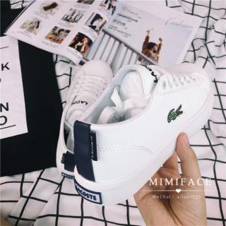 韓國原宿ulzzang運動鞋韓版鱷魚刺繡小白鞋女學生休閒真皮板鞋潮